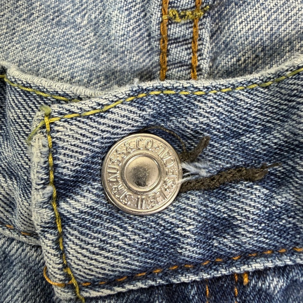 Levis 550 Relaxed Fit Mens Blue Denim Jeans 30x30 Medium Wash 00550-4891 - Picture 12 of 12